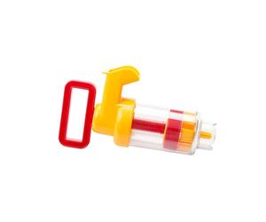 AquaPlay - Pompe à Eau Petite - Kit d'extension pour Voies d'eau Convient pour Les écluses - 15 cm - Accessoires de Voies navigables - pour Enfants à partir de 3 Ans - 8700001134 - Jaune