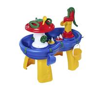 Aquaplay Table d'eau pour enfant - Champignon arroseur, 2 bateaux et 2 figurines - Dès 3 ans