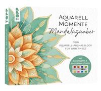 Aquarell-Momente Mandalazauber: Mit integrierter Farbpalette und Pinsel
