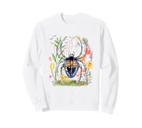 Aquarelle Araignées Nature Faune Insectes Cottagecore Sweatshirt