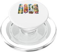 Aquarelle Aventure en Plein air Musique Relax Art PopSockets PopGrip pour MagSafe