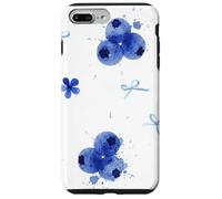 Aquarelle Blueberry Botanical Summer Garden Coque pour iPhone 7 Plus/8 Plus