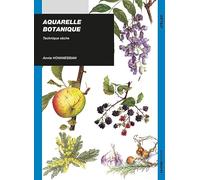 AQUARELLE BOTANIQUE TECHNIQUE SECHE