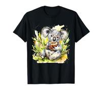 Aquarelle Coco Koala Bear Motif Coco Lover T-Shirt