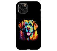 Aquarelle Coloré Mâtin des Pyrénées Chien Grandes Pyrénées Coque pour iPhone 11 Pro