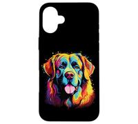 Aquarelle Coloré Mâtin des Pyrénées Chien Grandes Pyrénées Coque pour iPhone 16 Plus