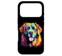 Aquarelle Coloré Mâtin des Pyrénées Chien Grandes Pyrénées Coque pour iPhone 17 Pro