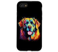Aquarelle Coloré Mâtin des Pyrénées Chien Grandes Pyrénées Coque pour iPhone SE (2020) / 7/8