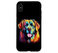 Aquarelle Coloré Mâtin des Pyrénées Chien Grandes Pyrénées Coque pour iPhone XS Max