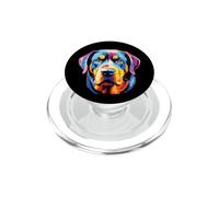 Aquarelle colorée Grand Chien de Montagne Suisse PopSockets PopGrip pour MagSafe