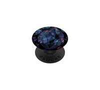 Aquarelle Cristal Look Fun Witchy Gothique Élégant Bleu Foncé PopSockets PopGrip Adhésif