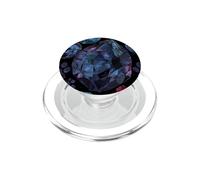 Aquarelle Cristal Look Fun Witchy Gothique Élégant Bleu Foncé PopSockets PopGrip pour MagSafe