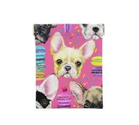 Aquarelle de Chiot Bouledogue français, Sac de Rangement pour Femmes, Portefeuille supérieur à Presser, Petit Porte-Monnaie, Pochette de Changement