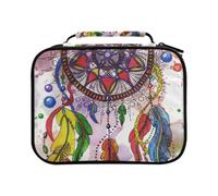 Aquarelle Dream Catcher Trousse à crayons de couleur grande capacité pour crayons de couleur, trousse à stylos, marqueurs, organiseur, #01, Taille unique, Charmant