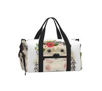 Aquarelle d'un Adorable hérisson Mignon,Sac de Sport bandoulière à Main, Sac de Voyage Grande capacité pour Femmes et Hommes
