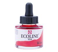 Aquarelle Ecoline Avec Compte-Gouttes Ml.30 Rouge Écarlate Talens