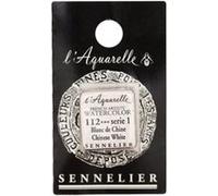 Aquarelle Extra-Fine 1/2 Godet Blanc De Chine Sennelier