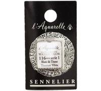 Aquarelle Extra-Fine 1/2 Godet Blanc de Titane Sennelier Blanc G