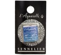 Aquarelle Extra-Fine 1/2 Godet Bleu Cobalt Véritable Sennelier G