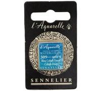 Aquarelle Extra-Fine 1/2 Godet Bleu de Cobalt Foncé Sennelier Bleu G