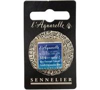 Sennelier Aquarelle extra fine demi-godet Bleu Outremer Français S2