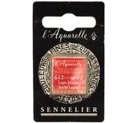 Sennelier Aquarelle demi Pan S2 - Scarlet Lacquer (612)