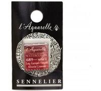Aquarelle Extra-Fine 1/2 Godet Laque Garance Foncé Sennelier
