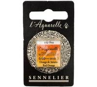 Aquarelle Extra-Fine 1/2 Godet Orange De Saturne Sennelier