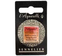 Sennelier - Aquarelle extra-fine demi-godet Orange (641)