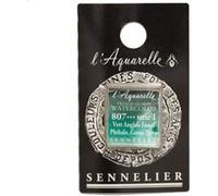 Sennelier Aquarelle demi-pan Phthalo Vert extra-fine 1/2 godet