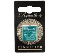 Aquarelle Extra-Fine 1/2 Godet Vert de Cobalt Sennelier G