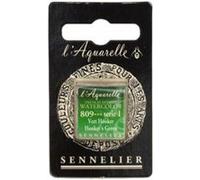 Aquarelle Extra-Fine 1/2 Godet Vert Hooker Sennelier G
