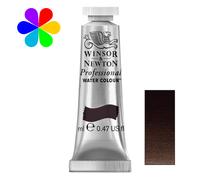 Winsor & Newton Aquarelle Professionnel - Peinture Aquarelle, Haute Luminosité, Résistante à la Lumière, Qualité Archive, Tube de 14 ML, Couleur Brun Van Dyck