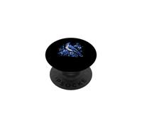 Aquarelle Floral Jay Bird Oiseau Observation des Oiseaux Amoureux Oiseaux PopSockets PopGrip Adhésif