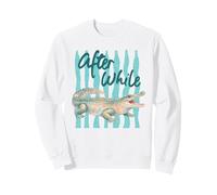 Aquarelle Florale After While Alligator Sweatshirt