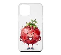 Aquarelle Grenade avec Cœur Graphique Symbole Coeur Coque pour iPhone 12 Mini