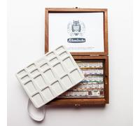 Aquarelle Horadam De Schmincke : Pan De 48xhalf Coffret En Bois