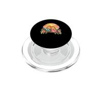 Aquarelle Love Birds Observation des Oiseaux Vacances d'été hawaïennes PopSockets PopGrip pour MagSafe