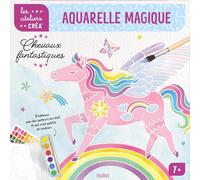 Aquarelle magique. Chevaux fantastiques