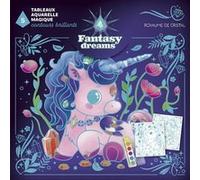 Fleurus – Aquarelle magique: Royaume de cristal – 5 tableaux + boîte de peinture 6 couleurs