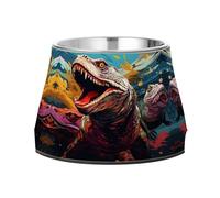 Aquarelle Mignon Komodo Gamelles AntidéRapantes pour Chiens,Empilables en Acier Inoxydable pour Chiots