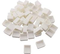 Aquarelle Peinture Pan,50 Pcs Plastique Casseroles Vides Palette Aquarelle,Aquarelle Peinture Pots Boîtes,Pour De L'art,Huile Ou Acrylique(Casserole Pleine)