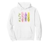 Aquarelle Printemps Floral Botanique Blossom Art Sweat à Capuche