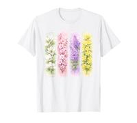 Aquarelle Printemps Floral Botanique Blossom Art T-Shirt
