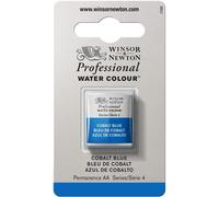 Winsor & Newton - Aquarelle Professionnel - Résistante à la lumière - Demi godet Bleu de Cobalt
