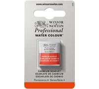 Aquarelle Professionnelle Extra-Fine - 1/2 Godet - Écarlate De Cadmium - Winsor Et Newton