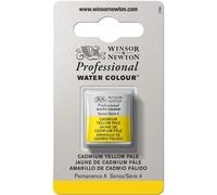 Aquarelle Professionnelle Extra-Fine - 1/2 Godet - Jaune Cadmium pâle - Winsor E