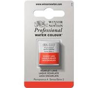 WN WINSOR & NEWTON PROFESSIONAL AQUARELLE DEMI GODET LAQUE SCARLATE