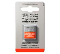 Aquarelle Professionnelle Extra-Fine - 1/2 Godet - Orange Transparent - Winsor E
