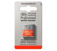 Winsor & Newton Aquarelle Professionnel – Demi godet Orange transparent, Haute luminosité